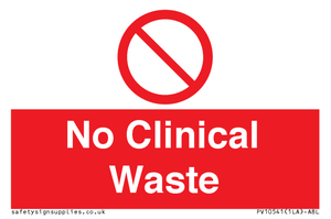 No Clinical Waste
